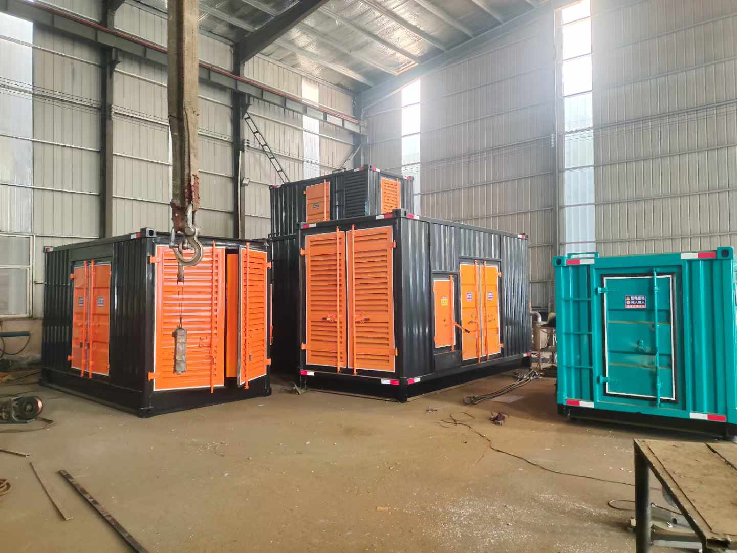 蔡甸500kw柴油发电机组可以带动多少功率设备？