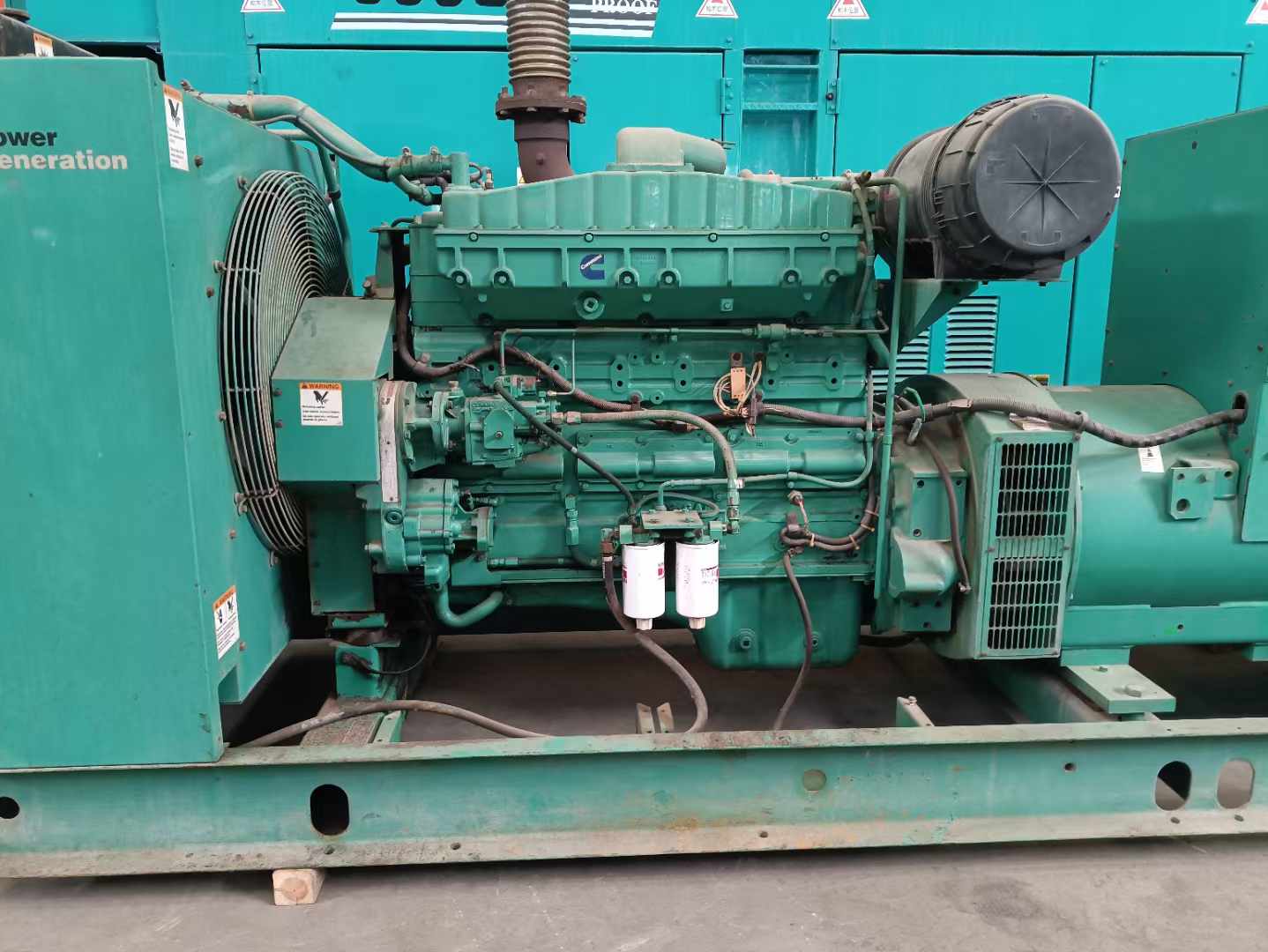 蔡甸过载会对 600kW 柴油发电机组造成哪些损害？